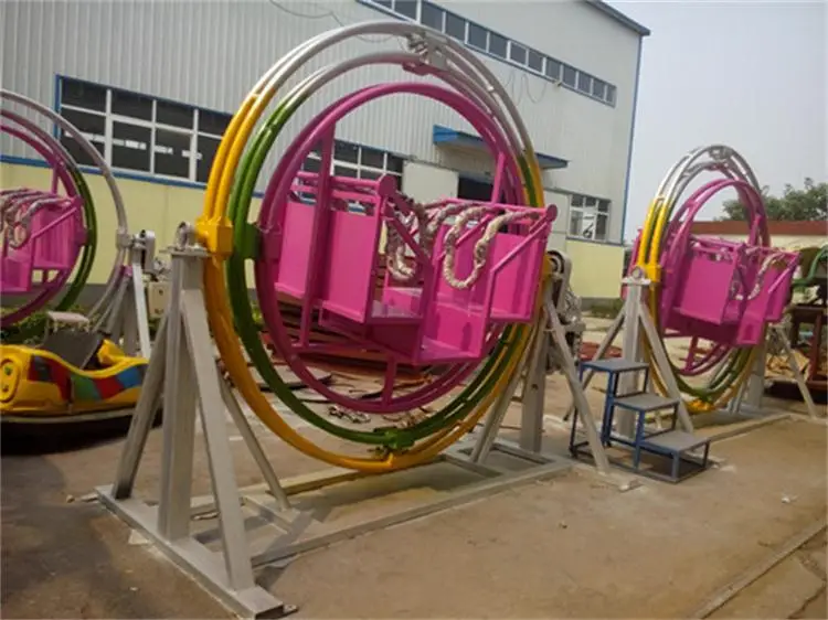 2017 新款户外设备电动人体弹弓人类陀螺出售与 ce认证