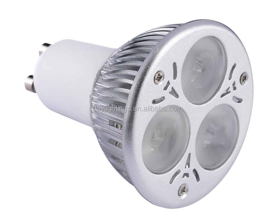 Daylighting 100Lm/W 2500K 2700K 3000K 4000K 5000K 6000K 6W Gu10 LED Spotlights