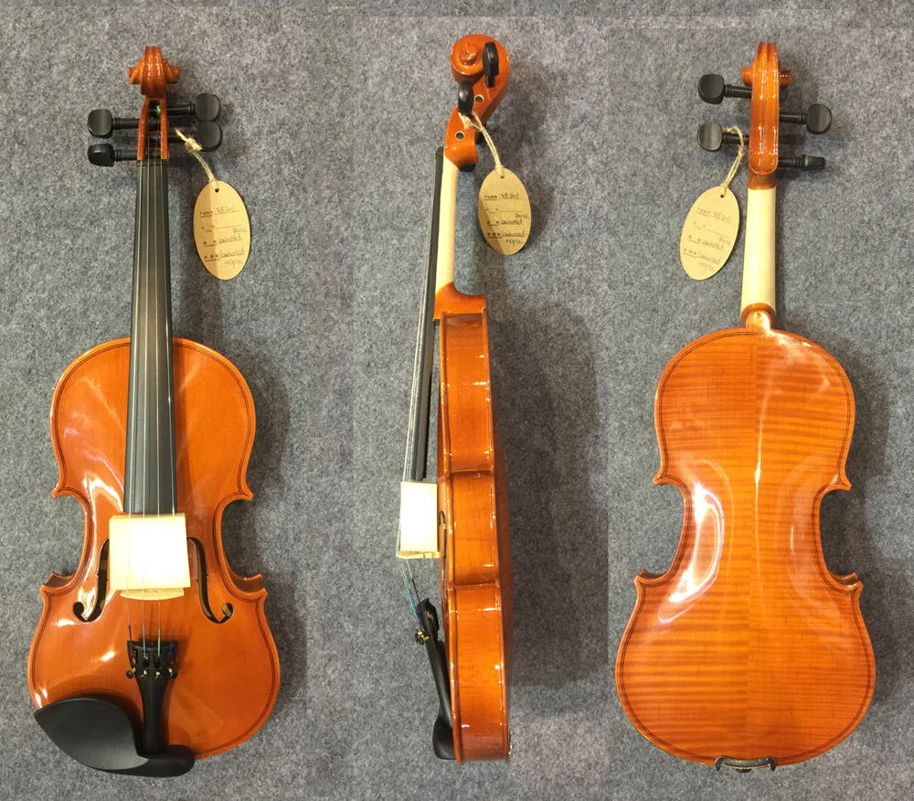 Advanced Best Flamed Chinese Violin Brands Wholesale 4/4 - Buy Chinese