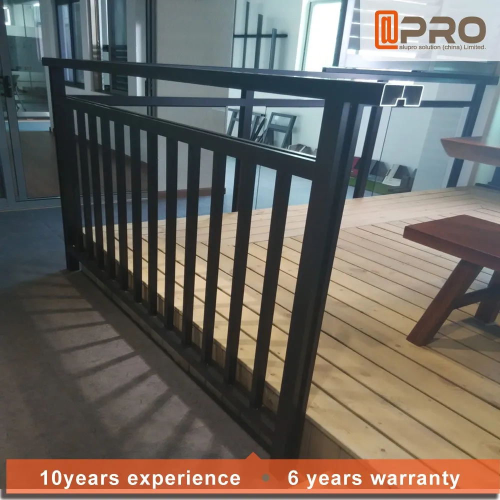 Nuevo Diseño Moderno De Aluminio Balcón De Barandilla De Metal Cuadrado