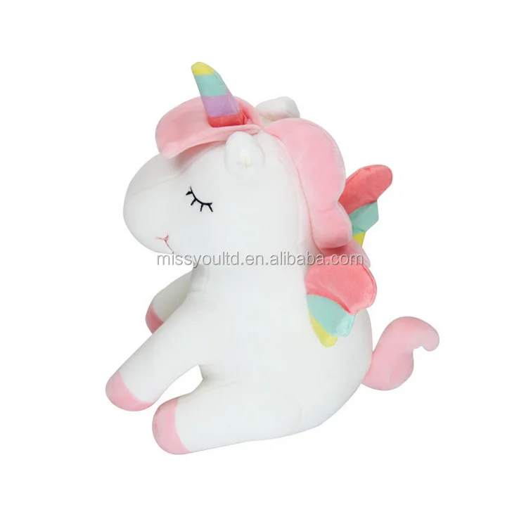 rainbow hair unicorn toy