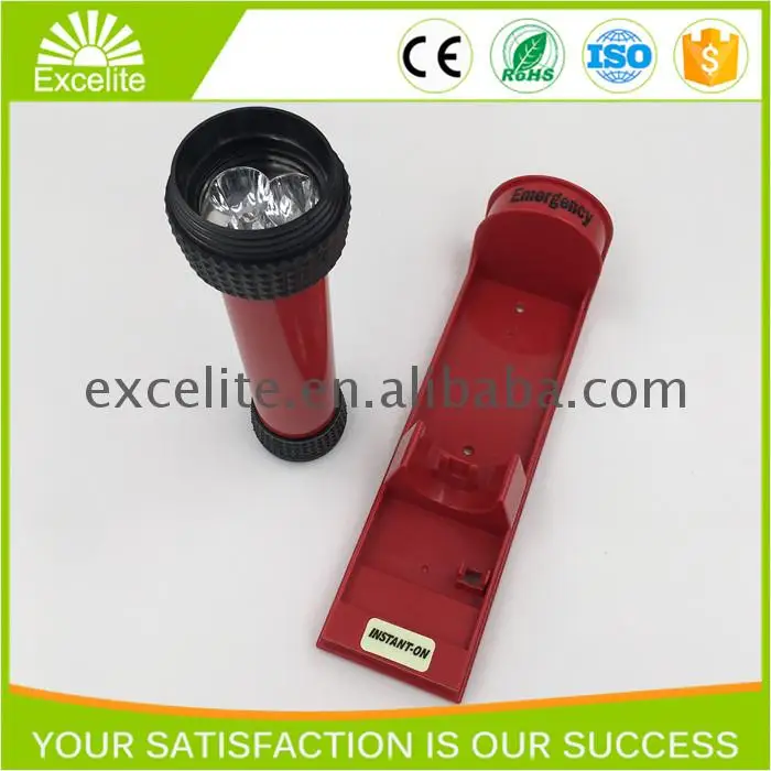 wall-mounted flashlight