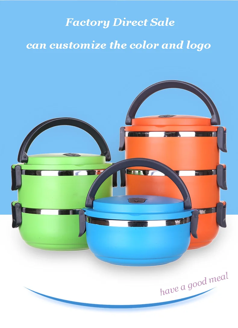 Stainless Steel 14 Layers Stackable Food Storage Containers With