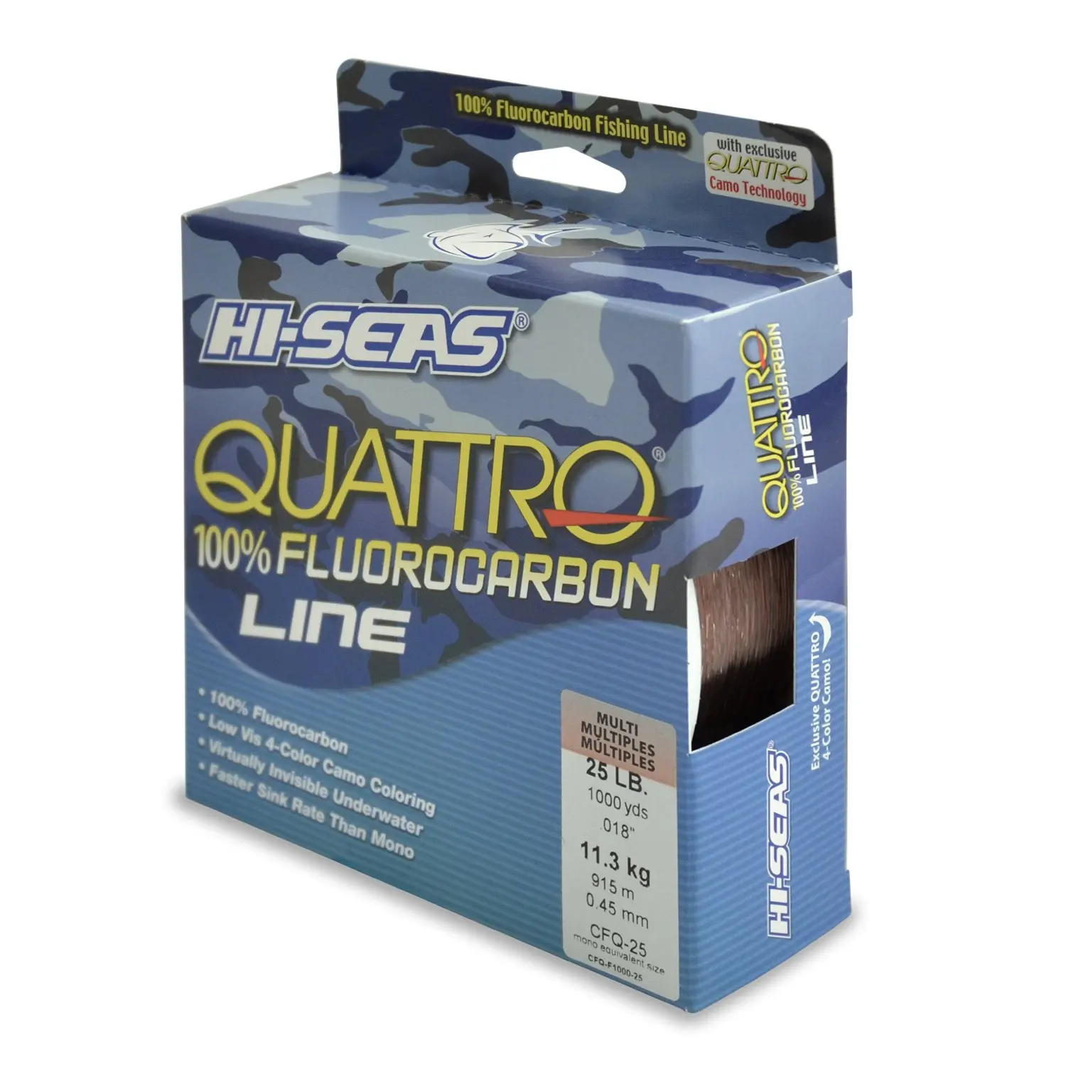 Hi-Seas Quattro 100/% Fluorocarbon Leader