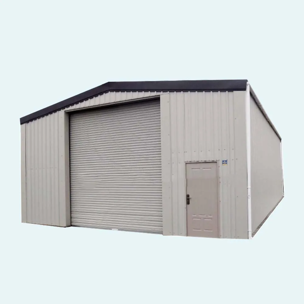 Metal Garage With Attached Carport