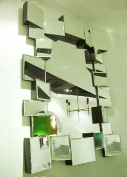 Block Frame Design Wall Mirror - Buy Hot Sale Design Wall Mirror,Block