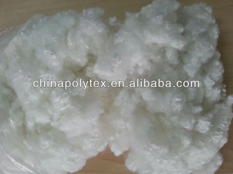 siliconized fiber filling