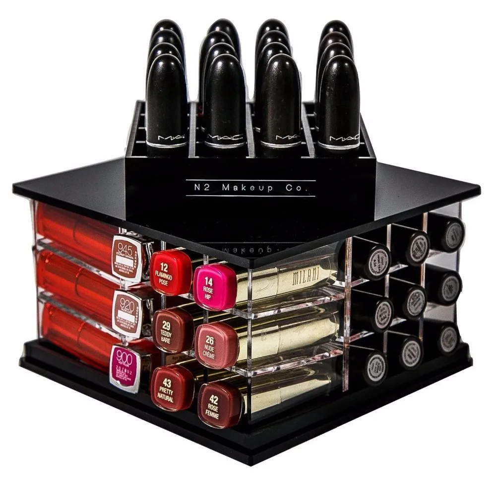 84 Holder Lipstick Stand Acrylic Rotating Lipstick Display Stand Buy