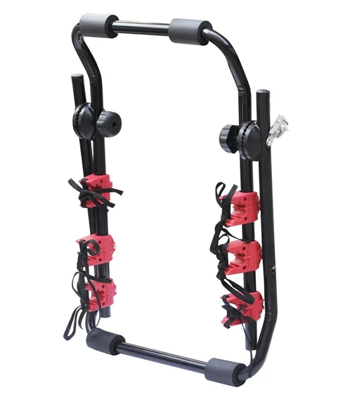 universal rear 3 bike carrier rack