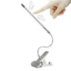 LED Eye Protection Flexible Task lamp Clip-on Desk Table Gooseneck Reading Light