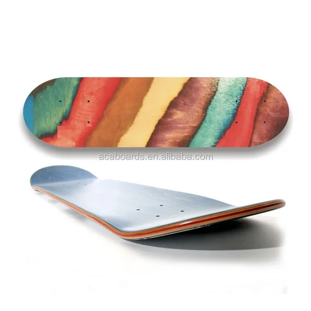 longboard complete skateboards 7.75"/8"/8.125" Custom High Quality 100% Canadian Maple cheap blank skateboards