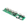 Powerful OEM 7 port USB 2.0 hub 2 layer pcb assembly