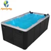 Powerful outdoor swim spa bathtub large hot tub for swimming