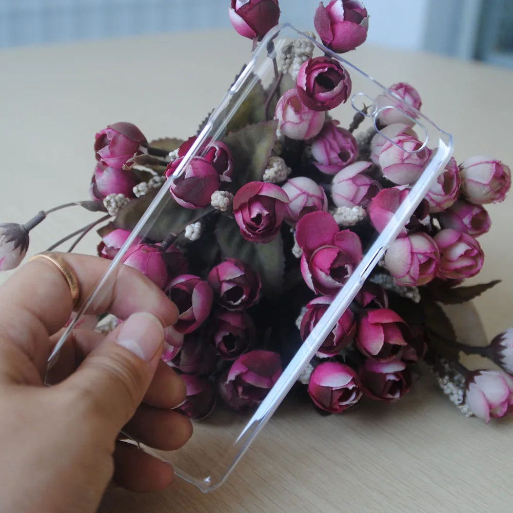 Transparent PC Hard back cover for oneplus 5 clear case