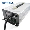 Customized 1500W current 3 stages adjustable charger 12V 60A/55A/50A 24V 45A/40A/30A High Power Battery Charger with LED display