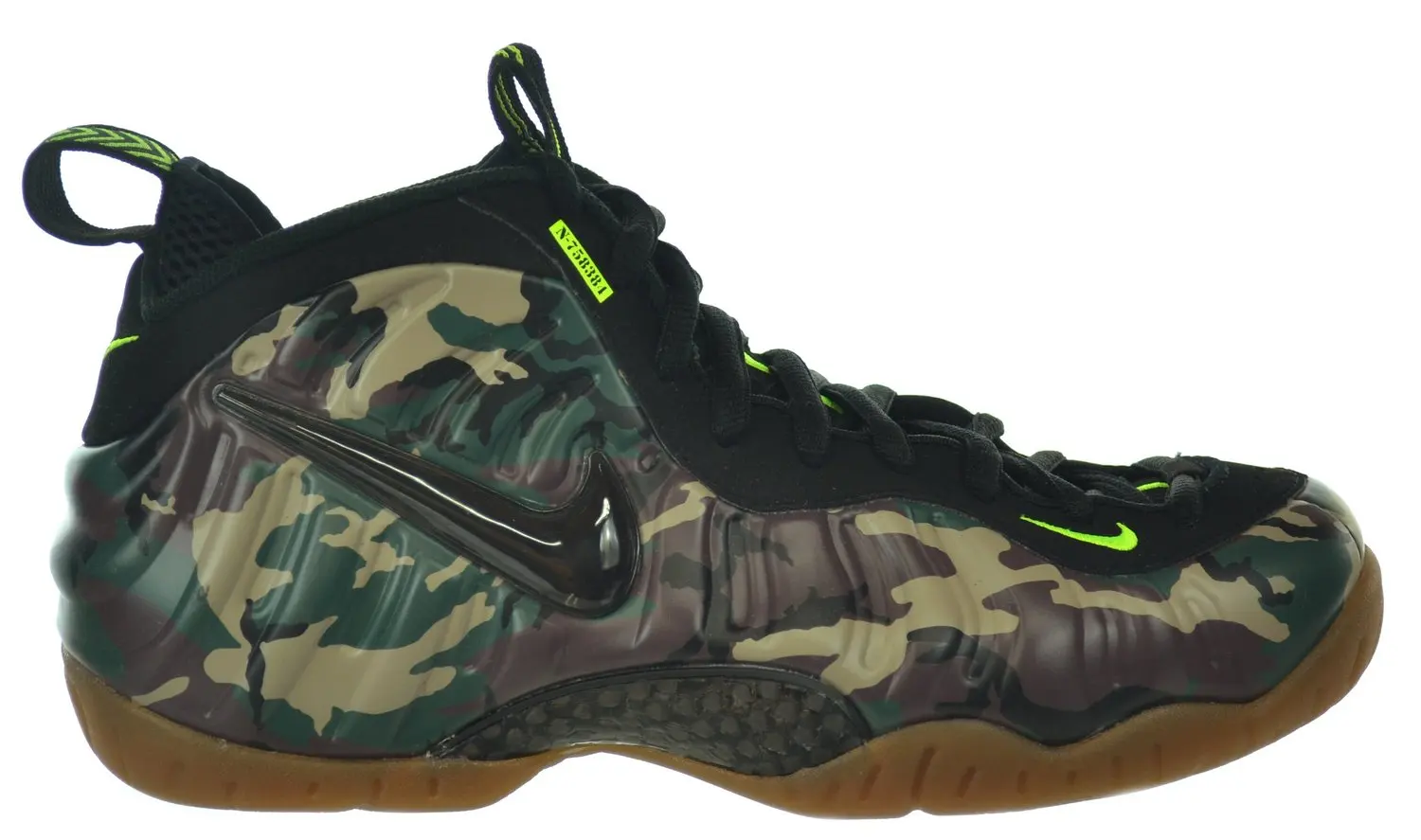 Nike Air Foamposite Pro Prm Sneakers 616750600 Black ...