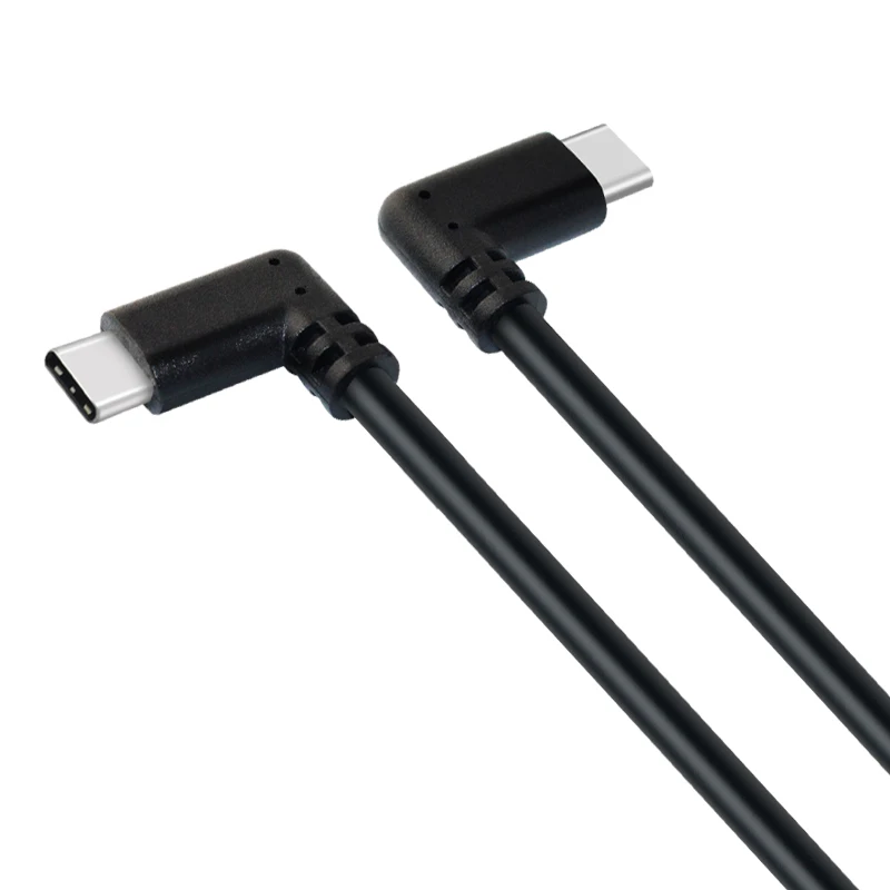 Usb C Cable 90 Degree Both Positive And Negative 60w Type C Usb Cable