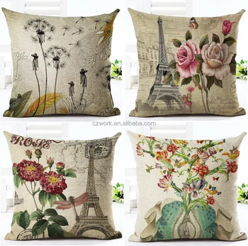 Diy Oil Painting 3d Digital Printed Cushion Covers And Pillow