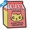 Cat Cream Bottle Food Patches for Customized