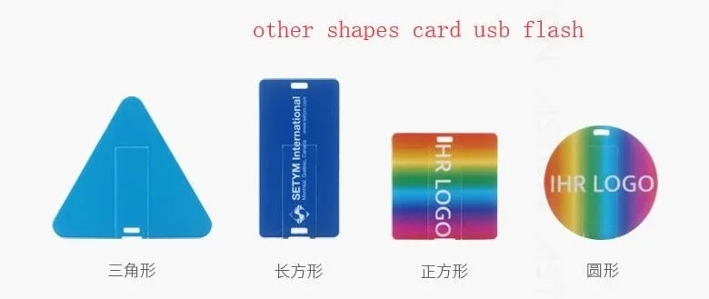 2018 hot new products promotional gift pvc business card usb flash drive manufacturer with competitive price - ANKUX.COM