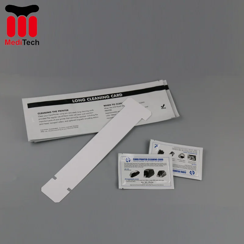 Burst Sale Datacard 552141002 Card Printer Cleaning Kit/cr80 Cards/ipa