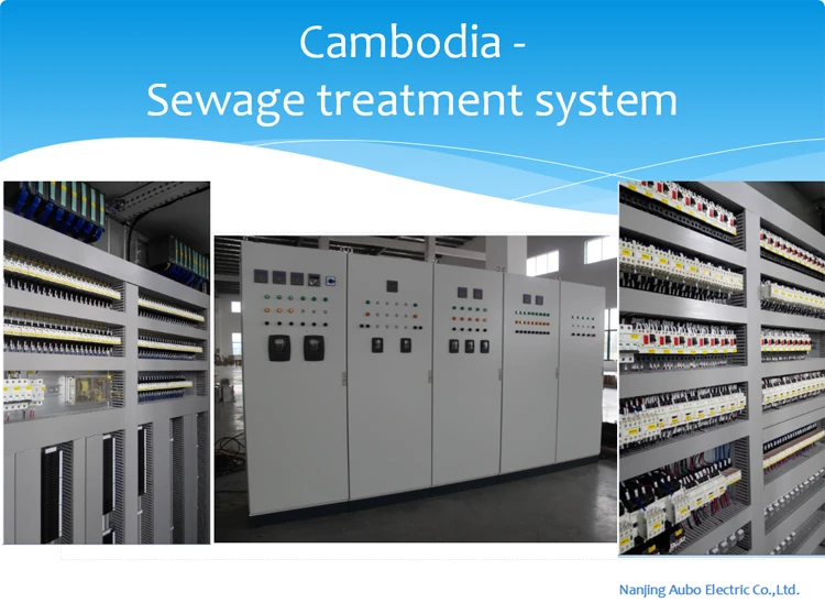 Cambodia complete cabinets for sewage treatment system