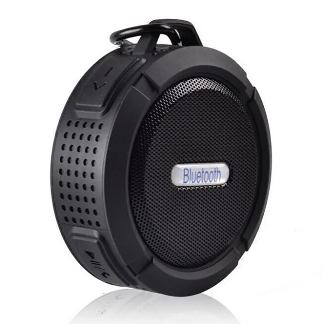 Explosions subwoofer waterproof dustproof, support TF climbing hook mini bluetooth speaker with suction cup - ANKUX.COM