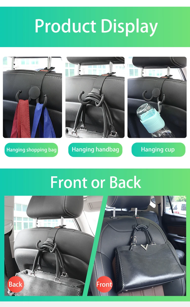 purse hooks for car