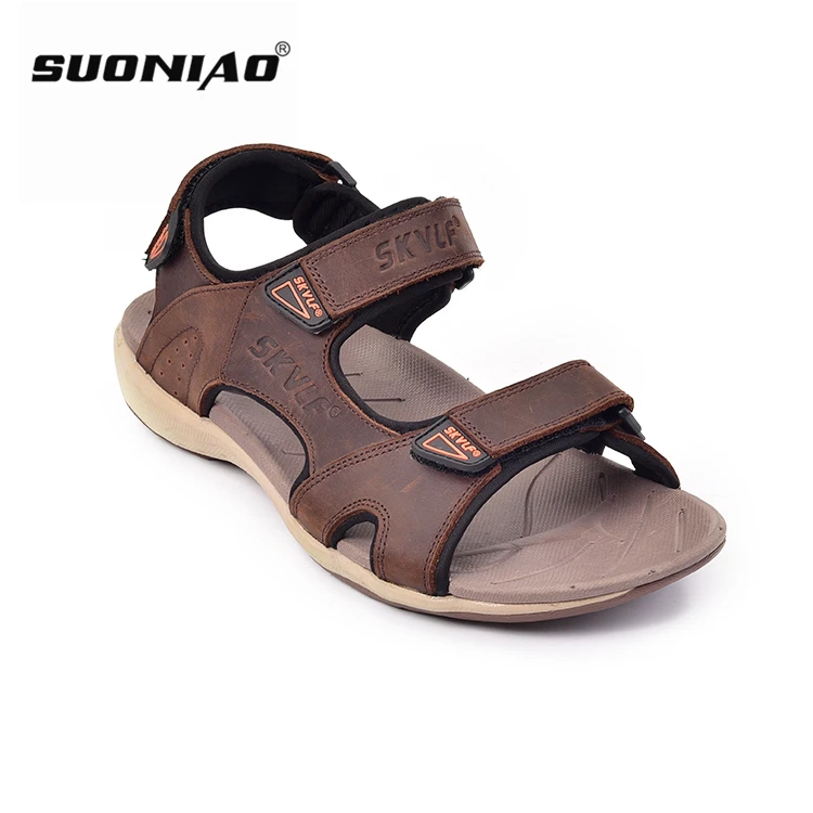 sandalias de cuero para hombre