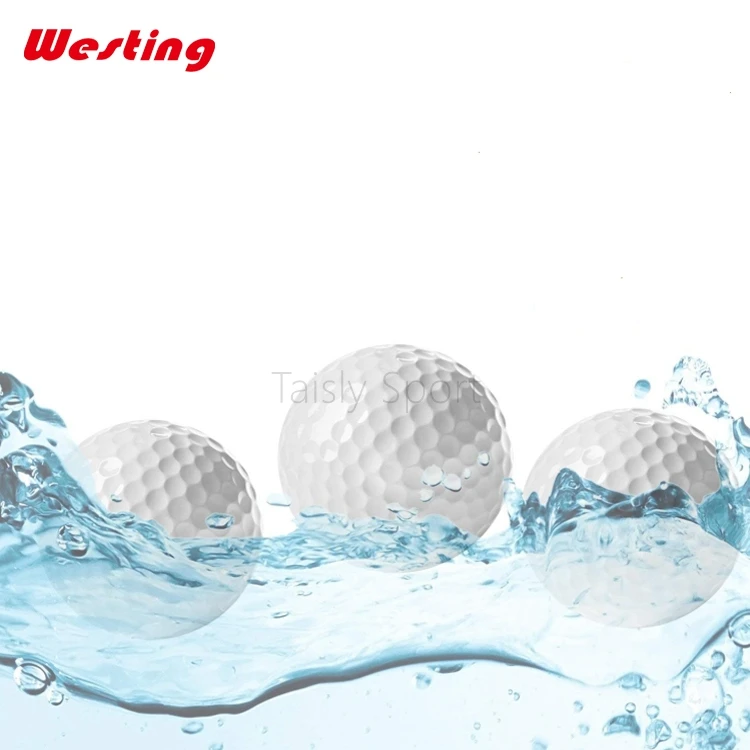 
Blank floating golf range ball white lake golf ball 