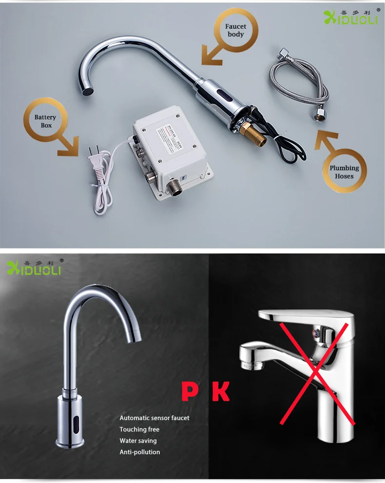 Automatic Shut Off Faucet Kitchen Faucet,Water Tap Factory Wholesale