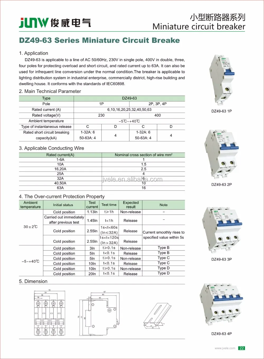 Circuit breaker price list