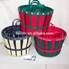 Eco-friendly Decorative Natural Wooden Gift Easter and Christmas Basket