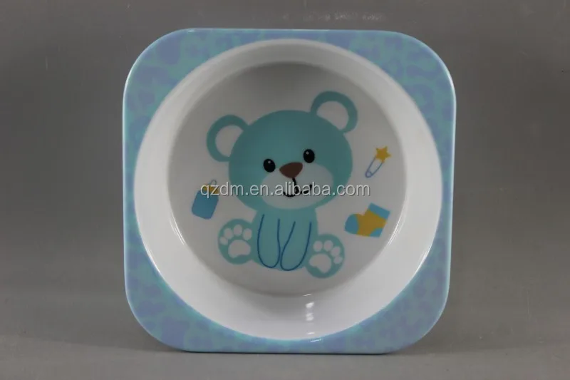 5.5 " Melamine Kid's Square Bowl