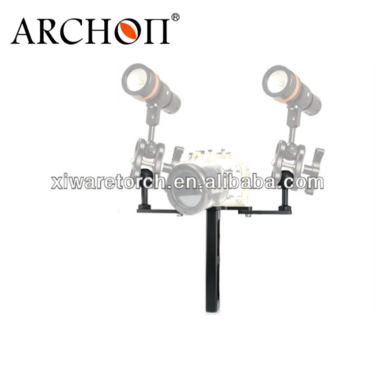 Aluminum mount adapter gopro camera accessories for underwater diving lights