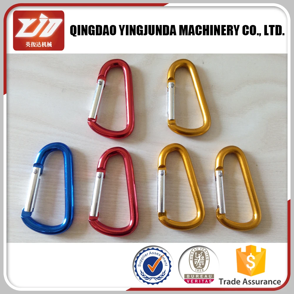 Yjd Mini Carabiner D Shape Carabiner Keychain,Swivel Carabiner Hook