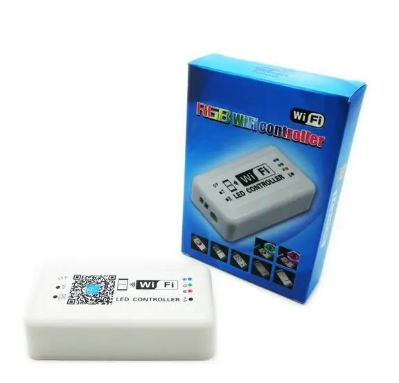 Hot sale WiFi LED Smart Controller for RGB LED Strip Light Suitable for Android and IOS System Mobile Phone APP with factory prx