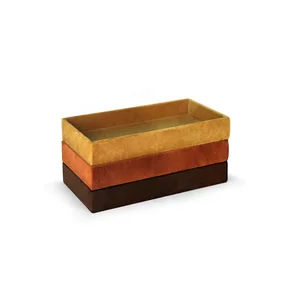 Factory supply smart velvet jewelry storage organizer tray
