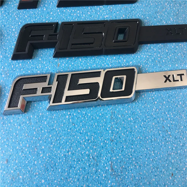 Abs F-150 Xlt Side Fender Emblem Badge Logo Sticker For F150 Ranger ...