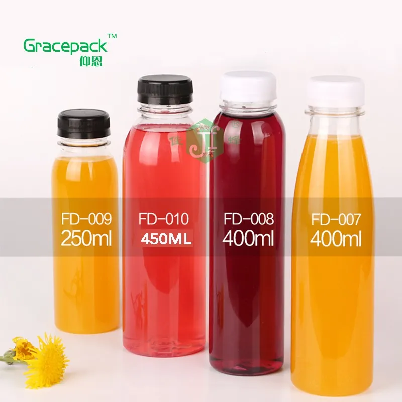 Wholesale Proper Price Clear Pet Drinking Beverage Plastic Bottle For
