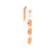 Top selling 2 Gang Electrical Socket Extension Lead 2 USB With Surge Protection