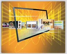 Factory usb multi 40″ 10 points usb ir touch screen panel kit for LCD monitor free fast shipping