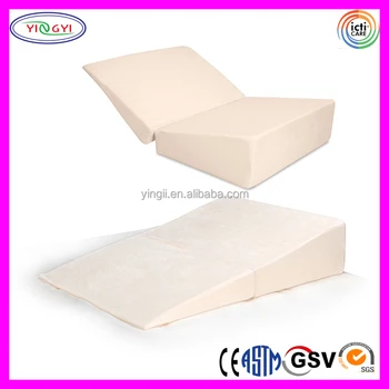 E157 Contour Products Folding Bed Pillow Wedge Memory Foam