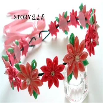 handmade flower headband