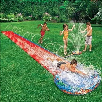 triple racer water slide