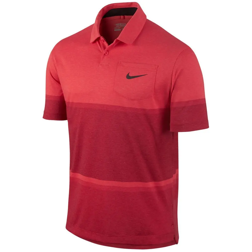 nike golf polo red