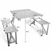 Outdoors Camping Aluminum Folding Picnic Table