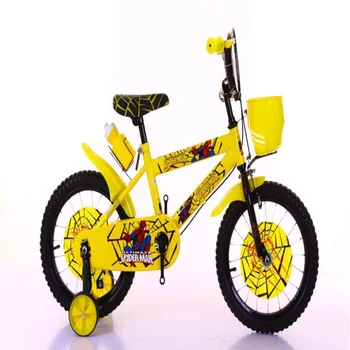 spiderman training wheels bike