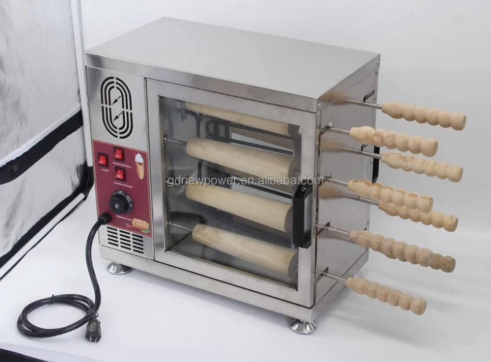 2017 Chimney Cake Oven Trdelnik Machine/donut Ice Cream Cone Machine