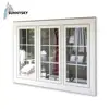 Low price powder coated aluminum glass swing insulation casement window with definition